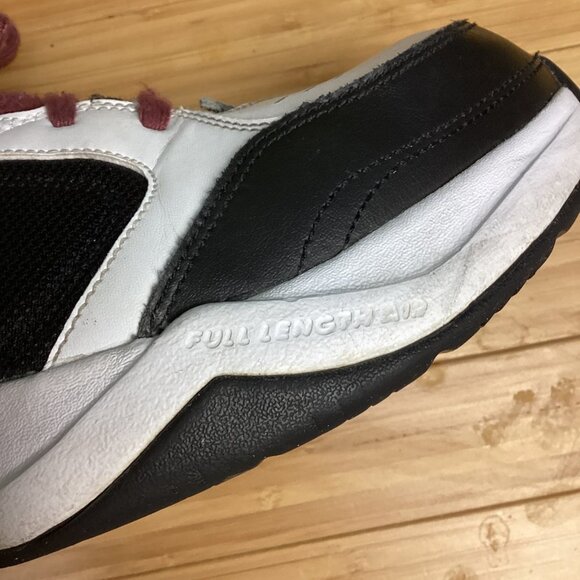 Nike Air Monarch IV White Black Shoes 416355 Red Walking Mens Size 11 main image 4